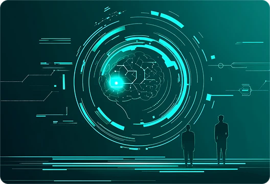 AI report overview illustration